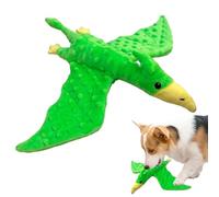 Jouet pour chien en peluche - support de gâterie en forme de ptérosaure pour animaux de compagnie, compagnon grincheux pour le jeu de piqûre dur | Jouet interactif à mastication douce pour l'entraînem