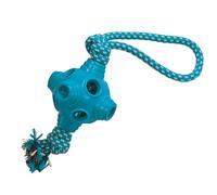 Jouet pour chien en TPR avec corde Nobby Pet Bleu 33 cm