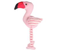 Jouet Pour Chien Flamant Rose Avec Squeaker 16x20x35 Cm