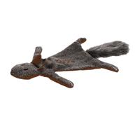 Jouet Pour Chien Flamant Rose Wolla Écureuil Gris Foncé 22,5x38x3,5cm Squeaker