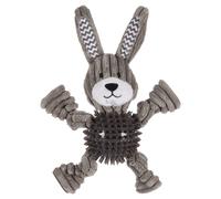 Flamingo JCHIEN Gommy Lapin Corduroy + Balle TPR Gris 27CM