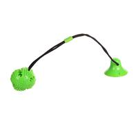 Jouet Pour Chien Flamingo Kleva Ball Avec Ventouse 55Cm Vert Pour Chiens
