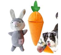 Jouet pour Chien Forme de Fruit, Puzzle coloré pour Chien, Jouet Peluche pour Petits Chiens, Jouet Puzzle pour Chiens de Taille Moyenne, Jouet interactif pour Chien