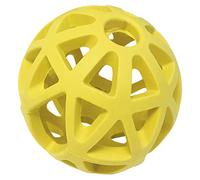 jouet pour chien GLORIA - Taille 9 cm - balle en caoutchouc flexible atomball - constant et endurant - Idéal pour mettre des collations - couleurs assorties - Taille M