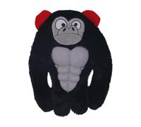 Jouet pour chien grinçant, jouet pour chien en peluche | Jouets interactifs pour chiens en peluche Gorilla Dog | Chattering Gorilla Comfort Toy pour la dentition du chiot, entraînement comportemental