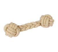 Jouet pour chien haltère jute/coton Kerbl Beige 32x10 cm