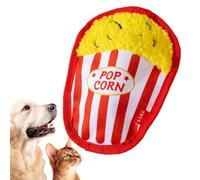 Jouet pour chien hamburger, jouet de hamburger grinçant pour animaux de compagnie, Simulation de frites douces en peluche, Simulation de conception alimentaire Frites douces jouer