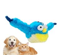 Jouet pour Chien - Jouet Interactif Blue Bird Catnip, Rechargeable par USB | Jouets À Gazouillis Automatiques pour Chiots, Divertissement Amusant pour Animaux De Compagnie D'intérieur