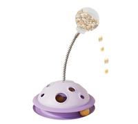 Jouet pour chien - Jouet Interactif Chargeur Lent | Jouet Tourne-disque de Chat, Jouet Chat Rotatif Interactif, Pad De Rayures Rotatives Pour Chats, Boule De Perdi