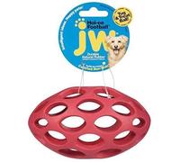 Jouet pour Chien - JW - HOL-EE Roller Football - Taille M - Couleur Rouge - Résistant