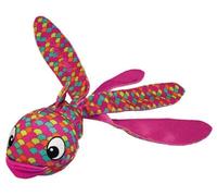 Jouet pour chien KONG Wubba Finz Rose S