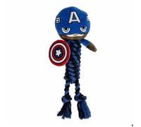 Jouet pour chien - MARVEL - Rectangulaire - Bleu - 9,5 x 30 x 9,5 cm - Tissu