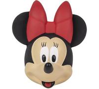 Jouet pour Chien Minnie Mouse - Couleur Chair, Noir et Rouge - Motif Visage de Minnie - Taille 8x9x7,5cm - Jouet Chien en Latex - Produit Original conçu en Espagne
