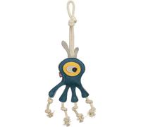 Jouet pour chien monstre sur corde en cuir Trixie Bleu 47 cm
