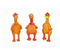 Jouet pour chien Nobby Pet Cool Chicken (x12) Orange 21/22 cm