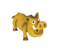 Jouet pour chien Nobby Pet Latex Wildschwein Jaune 17 cm