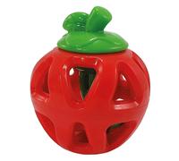 Jouet pour chien Nobby Pet Soft Tpr Snack Apfel Rouge 10 cm