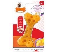 Jouet pour chien Nylabone Dura Chew Fromage Taille M Nylon