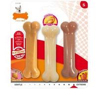 Jouet pour chien E treme Chew Value Pack Bacon Beurre de cacahuètes Taille S Poul