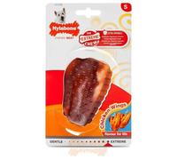 Jouet pour chien Nylabone Extreme Chew - Chicken Wing S Marron S