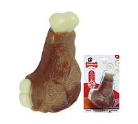 Jouet pour chien Nylabone Extreme Chew - Pork Chop M Marron M
