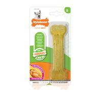 Nylabone Mâchouillage moyen, forme d’os, arôme poulet, pour petits chiens (jusqu’à 11 kg)