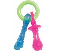 Nylabone - Jouet de dentition sucette pour chiots - Saveur bacon