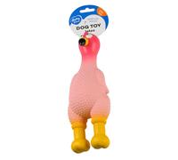 Jouet pour chien oiseaux avec chair de poule Duvoplus Rose 8x23x7cm