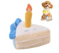 Jouet Pour Chien Peluche Gâteau Part De Gâteau D'Anniversaire Réaliste Pour