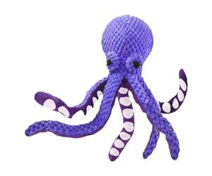 Jouet pour chien pieuvre, jouets en peluche pour chien, son grinçant de dentition interactif pour piscine, voyage, caisse d'arrière-cour, temps de jeu intérieur et extérieur, améliorant naturellement