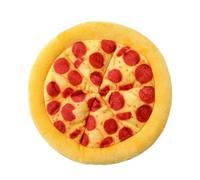 Jouet Pour Chien Pizza, Peluche Sonore À Mâcher 25cm, Kit Actif Interactif | Texture Douce Avec Son Pour Mâcher, Jouer, S'entraîner Et Occuper Le Chien À La Maison, Au Jardin Ou En Camping