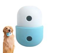 Jouet pour chien qui distribue de la nourriture, jouet pour chien pendant la dentition, boule de distributeur de nourriture pour chiens en silicone | Puzzle traité pour petits chiens de grande taille