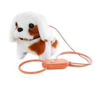 Jouet pour Chien Qui Marche, Chiens Jouets Qui marchent et aboient,Fur-Real Pets Peluche Interactive Toy Figures Électrique Réaliste Chien - Animal en Peluche de Chien ronronnant, Chien Jouet pour, f