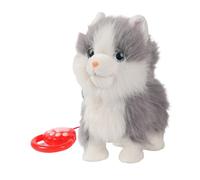 Jouet pour chien qui marche - Compagnon chantant | Animal robotique - Robot chien de marche réaliste, capteur vocal tactile amusant pour garçons filles, cadeau d'anniversaire, de vacances, de