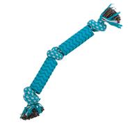 Jouet pour chien Stick en TPR avec corde Nobby Pet Bleu 38 cm