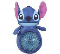 Jouet pour chien Stitch Balle à picots avec son rangement Plushland bleu G