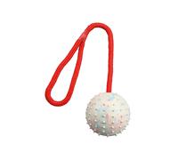 Balle Avec Corde, Caoutchouc Naturel , - Mon Animalerie G