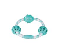 Trixie Denta Fun Anneau Avec Balles Pour Chiens, 20 Cm, Massage Des Gencives