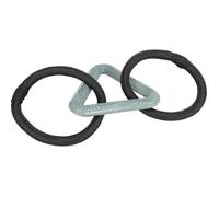 Jouet Pour Chien - Trixie - Citystyle - Triangle - Anneaux Corde - Pack De 3