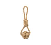 BE NORDIC Corde de jeu avec balle tressée. Dimensions: ø 8/30 cm. Pour chiens. - - TR-32633