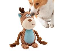 Jouet pour chien Tug of War, peluche grinçante, mâcheur d'animaux interacti