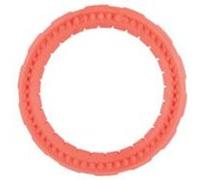 Jouet pour chien ZOLUX Anneau moos corail - 17 cm - 479094COR G