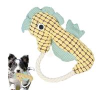 Jouet pour chiens animaux en peluche, de chien en peluche dur Jouet sonore | Outil d'entraînement avec du papier froids, interactif de corde en coton, de divertissement pour anim