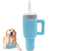 Jouet pour chiens avec - coton PP molletonné de 10,63 pouces, design doux à mâcher, divertissement pour la dentition des chiots, partenaire de jeu résistant aux piqûres, Divert