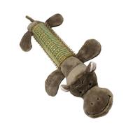 Jouet pour chiens grincer, mousse de chien en peluche - Puppy en forme d'animal Puppy Sound Squaker Pluce,Grognant le jouet pour chiens, nettoyage des dents pour la poursuite de la morsure orale