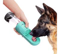 Jouet pour chiens poulet Botella de Agua para Perros Contenedor 19 x 8 x 7 cm Gourde portable pour chiens de marche, bouteille antibactérienne anti-goutte pour chiens