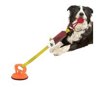 Jouet pour chiens tire et ressort - mâchoires animaux domestiques avec squeaky pour dents - jouets enrichissement chiots - nettoyage des dents jeu maison et extérieur et formation