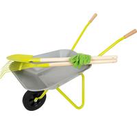 jouet pour enfant Brouette en métal avec outils de jardin