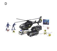 Jouet Pour Enfant, Camion De Pompiers, Véhicule De Police Militaire, Hélicoptère, Ornement