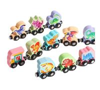 Jouet pour enfant de 2, 4, 3 ans, garçons et filles, cadeau amusant STEM Game en bois, numéro de train, jouet éducatif, numéro en bois pour les tout-petits